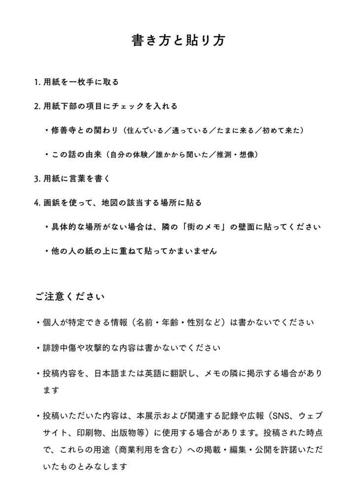 書き方と貼り方、297 × 217 mm, レーザープリント