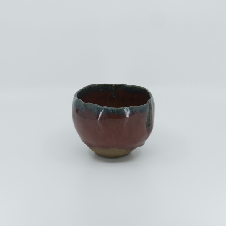 辰砂抹茶碗